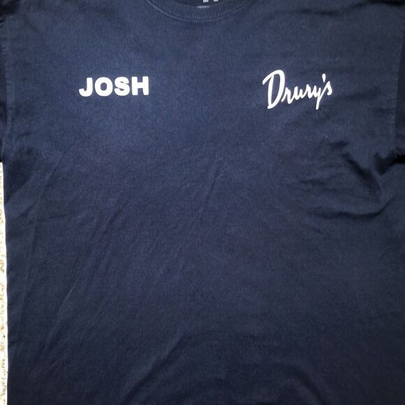 Vintage Drury’s T-Shirt personalized with “Josh” | 2-Sided | X-Large - Picture 3 of 6